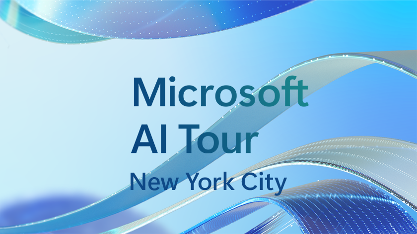 Microsoft AI Tour NYC