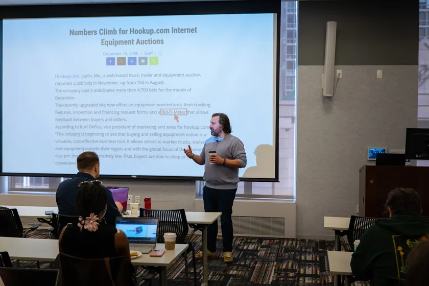 Eric Boyd presenting at Global Azure Chicago 2026