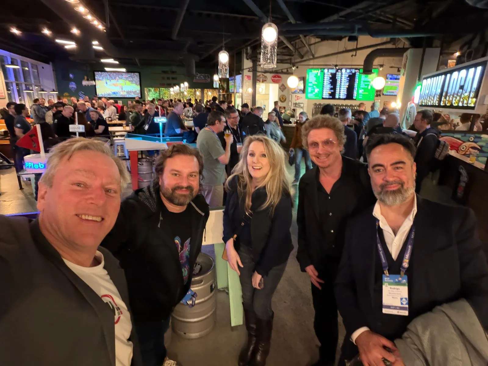 A small group of Microsoft Regional Directors together at Summit