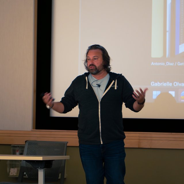 Eric Boyd speaking at Visual Studio Live at Microsoft HQ 2025